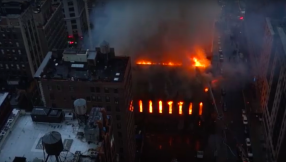 Massive fire destroys historic New York cathedral