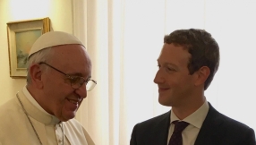 Pope Francis holds private meeting with Facebook founder Mark Zuckerberg