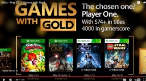 Xbox Games with Gold\'s free games for May include \'Lara Croft and the Temple of Osiris\' and \'Star Wars\' titles