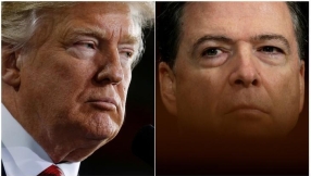 Trump says Comey not telling truth, willing to respond under oath