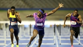 \'God is good\': Olympic champion hurdler Omar Mcleod warms up for World Athletics Championships