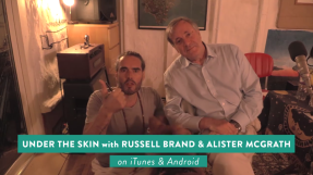 Russell Brand meets Oxford Christian apologist Alister McGrath to ask: \'Is there any point in God?\'