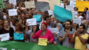 Hundreds of Muslims in Barcelona protest against terrorism after last week\'s attack