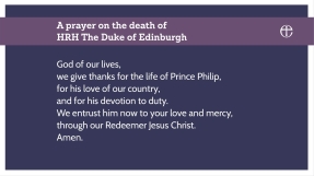 Prayers for Prince Philip and the royal family