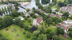 Monastery unearthed in grounds of church sheds light on Anglo-Saxon queen