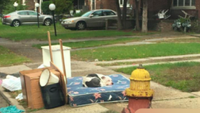 Abandoned Dog \'Boo\' Waits a Month for His Owners to Return; Then Kind Stranger Steps in