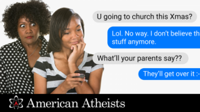 Skip Church This Christmas, Says American Atheist Group