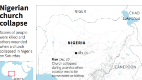 Nigeria Orders Probe After Dozens Die When Church Roof Caves In