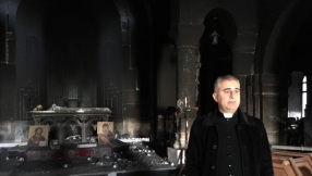 Iraqi Christians Driven Out By ISIS Return To Worship In Desecrated Church