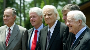 Billy Graham Makes It to Gallup Poll\'s List of 10 Most Admired Men By Americans â for a Record-Breaking 60th Year