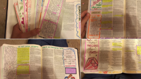 16-Year-Old Girl Personalizes Every Single Page Of The Bible For Boyfriend After He Asks For Bible For Christmas