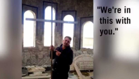 Muslim Man Defies ISIS By Making Iron Cross for Christians in Bombed-Out Church