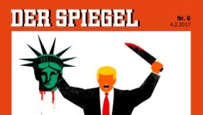 German Magazine Sparks Furor With Image Of Trump Beheading Statue Of Liberty