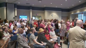 Chaplain Gets Jeered And Heckled For Saying The Lord\'s Prayer At Town Hall Meeting