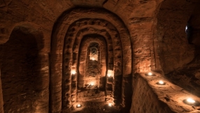 Knights Templar hide-out of caves and tunnels found through a rabbit hole in England