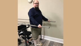 \'God\'s amazing provision\': Big Daddy Weave\'s Jason Weaver walks for first time since amputation of both feet