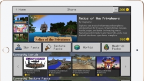 \'Minecraft\' Marketplace on Windows 10 and smart devices allows creators to sell contents worldwide