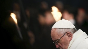 Pope Francis prays the Church\'s \'shame\' at scandal of child sex abuse