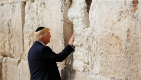 Donald Trump said he prayed to God for wisdom at the Western Wall during Jerusalem visit