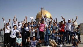 \'I hope this is not the last time\': 100 Gaza children in rare visit to Jerusalem\'s holy sites