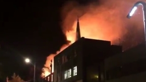 Investigations launched as huge fire rips through disused Dundee church