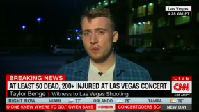 Man who survived Las Vegas shooting says he's a 'firm believer in God now'