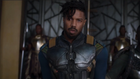 'Black Panther' plot spoilers: Mysterious suit spotted in international trailer could be Killmonger's