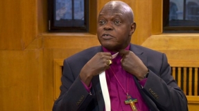 Mugabe is gone, so the Archbishop of York puts his clerical collar back on