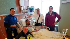 Basketball star who stopped breathing revives after coach prays for him: 'The only thing I knew to do was to pray'