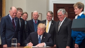 POTUS Donald Trump signs Space Policy Directive 1 to send man back to the moon