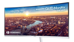 Samsung will unveil the first curved monitor to support Thunderbolt 3 connectivity at CES 2018