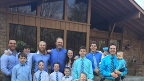 Christian couple have 13 sons; hope next child will finally be a girl