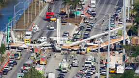 Woman headed towards collapsing bridge thanks God after being saved by red light