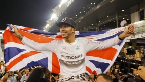 British Formula One champion Lewis Hamilton says he prays every time before he eats