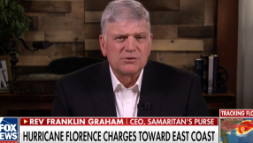 God didn't send Hurricane Florence because He is mad, says Franklin Graham