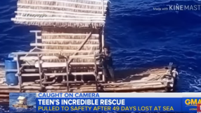 Teenager lost at sea for 49 days read his Bible and prayed as he struggled to survive