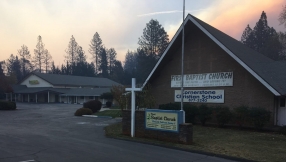 Paradise church survives the flames after most of the town burns down