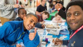 St Paul's Cathedral gets messy for children's outreach