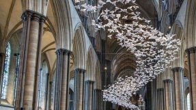 Salisbury Cathedral up for museum award after powerful art installation makes an impression