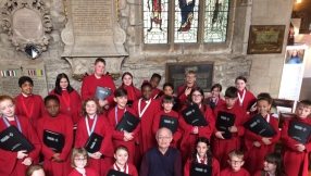 Celebrated composer John Rutter lifts hearts and voices at Bradford Cathedral