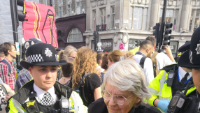 Christian climate change campaigner among activists arrested during Extinction Rebellion in London