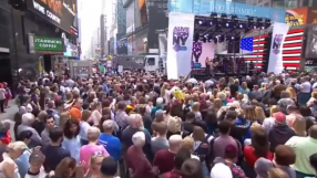 'Fatherhood begins in the womb:' pro-life rally delivers powerful message from New York's Times Square