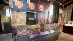 The cathedral box that could contain the remains of Queen Emma