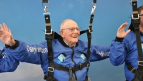 WWII veteran and Salvation Army commissioner, 95, skydives into Normandy to remember D-Day