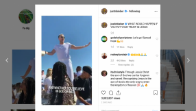 Justin Bieber asks his 117m Instagram followers what would happen if they trusted in Jesus