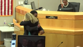 An astonishing courtroom hug and what it teaches us about radical forgiveness