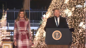 'Jesus Christ inspires us to love one another,' says Trump at National Tree Lighting Ceremony