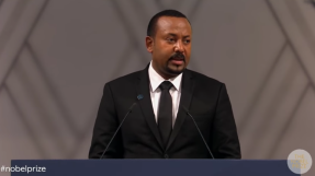 Abiy Ahmed Ali, Ethiopian prime minister, Nobel Peace Prize winner and an evangelical