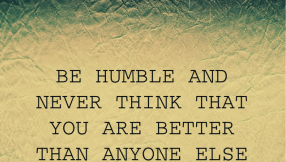 Be Humble