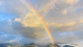 God, Christians and the rainbow